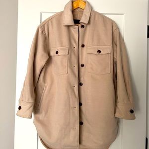Banana Republic jacket, Barely Beige color, hardly worn, XS but oversized.
